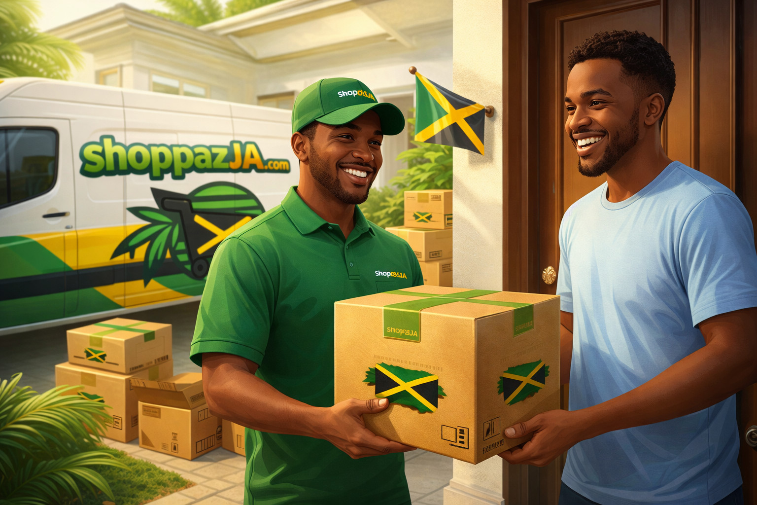 We ship your packages to Jamaica